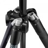 Manfrotto MKELMII4BK-BH | Trípode compacto en aluminio negro con rótula de bola