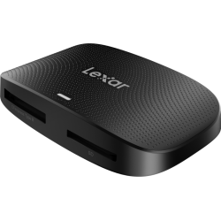 Lexar Lector CFexpress Pro Tipo B/SD USB 3.2 | Lector de tarjetas dual de alto rendimiento para fotógrafos y videógrafos