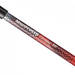 Manfrotto MKELMII4RD-BH | Trípode de viaje en aluminio con rótula de bola y acabado rojo