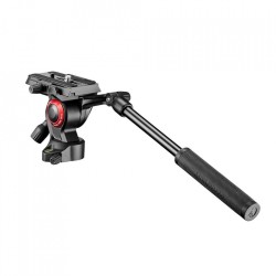 Manfrotto MVH400AH | Rótula de Vídeo Fluida Befree Live con Zapata Deslizante