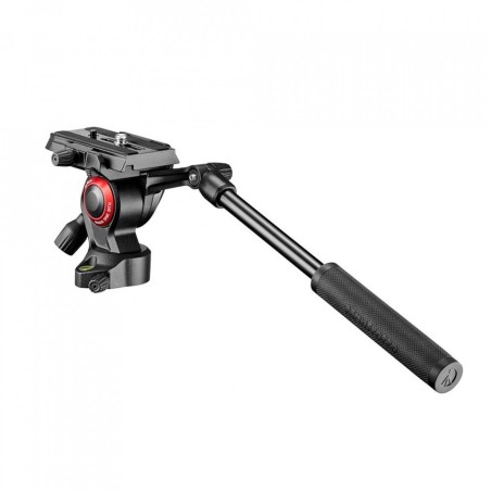 Manfrotto MVH400AH | Rótula de Vídeo Fluida Befree Live con Zapata Deslizante