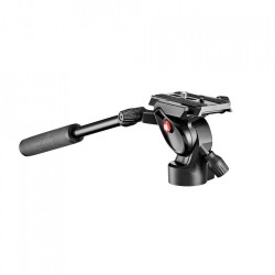 Manfrotto MVH400AH | Rótula de Vídeo Fluida Befree Live con Zapata Deslizante