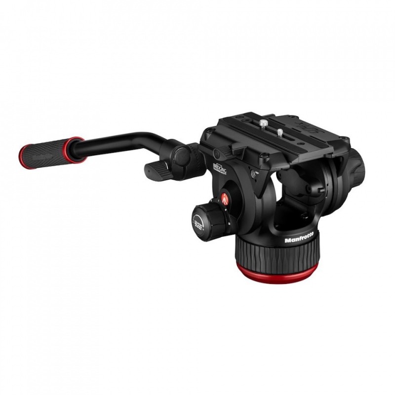 Manfrotto MVH504XAH | Rótula profesional fluida 504X con base plana para vídeo