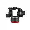 Manfrotto MVH504XAH | Rótula profesional fluida 504X con base plana para vídeo
