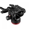 Manfrotto MVH504XAH | Rótula profesional fluida 504X con base plana para vídeo