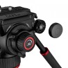 Manfrotto MVH504XAH | Rótula profesional fluida 504X con base plana para vídeo