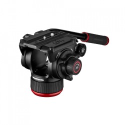 Manfrotto MVH504XAH | Rótula profesional fluida 504X con base plana para vídeo