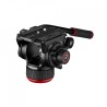 Manfrotto MVH504XAH | Rótula profesional fluida 504X con base plana para vídeo