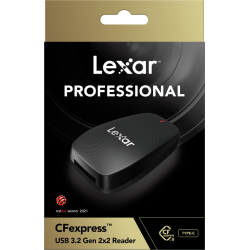 Lexar Lector Profesional CFexpress LRW550 | Lector de tarjetas de alto rendimiento para fotógrafos y videógrafos