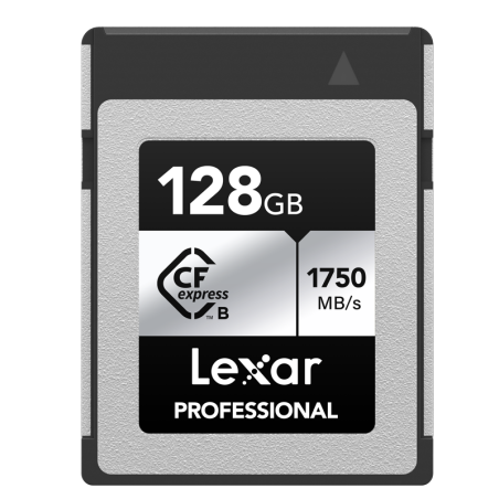 Lexar CFexpress Pro Tipo B Silver 128GB | Tarjeta de memoria de alta velocidad para grabaciones en 8K y archivos RAW