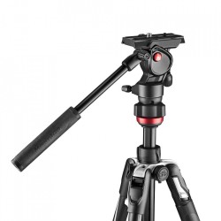 Manfrotto MVKBFRL-LIVE | Trípode de vídeo con rótula fluida y sistema de palanca
