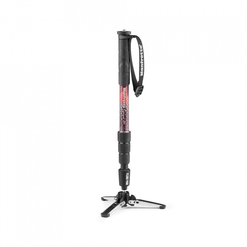 Manfrotto MVMELMIIA4 | Monopié de vídeo ligero y robusto con base fluida