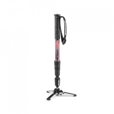 Manfrotto MVMELMIIA4 | Monopié de vídeo ligero y robusto con base fluida