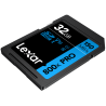 Compra Lexar SDHC 800X PRO Blue Series 32GB | Tarjeta de Memoria Rápida para Cámaras y Video 4K