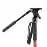 Manfrotto MVMELMIIA4LIVE | Kit de monopié de vídeo con base fluida y rótula de bola