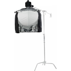 Nanlite Caja de Luz Linterna 80cm Montura Bowens Forza | caja de luz linterna 80cm | softbox esferico apertura rapida