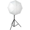 Nanlite Caja de Luz Linterna 80cm Montura Bowens Forza | caja de luz linterna 80cm | softbox esferico apertura rapida