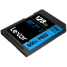 Compra Lexar SDXC 800X PRO Blue Series 128G | Tarjeta de Memoria Rápida para Video 4K y Fotografía