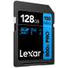 Compra Lexar SDXC 800X PRO Blue Series 128G | Tarjeta de Memoria Rápida para Video 4K y Fotografía