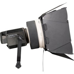 Compra Nanlite FL-20G Lente Fresnel con Voletas | Control de Iluminación para Producciones Profesionales