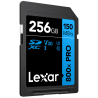 Compra Lexar SDXC 800X PRO Blue Series 256G | Tarjeta de Memoria Rápida para Video 4K y Fotografía Profesional