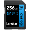 Compra Lexar SDXC 800X PRO Blue Series 256G | Tarjeta de Memoria Rápida para Video 4K y Fotografía Profesional
