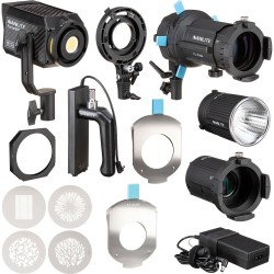 Compra Nanlite Forza 60B II Kit con PJ-FMM | Kit Completo con Proyector LED Bicolor y Lente de Proyección