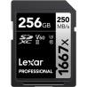 Compra Lexar SDXC 256GB 1667X PRO UHSII U3 | Tarjeta de Memoria de Alta Velocidad para Video 4K