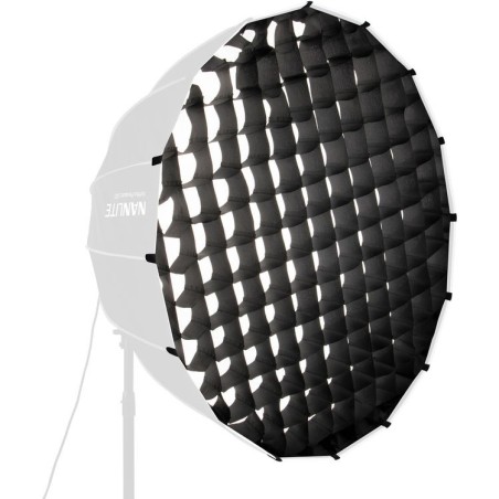 Nanlite Rejilla Panal para Softbox Parabólico | rejilla panal softbox | rejilla parabolica bowens | rejilla control derrame luz