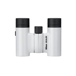 Nikon Prismáticos Aculon T02 8×21 Blanco | Compactos tipo techo diseño minimalista