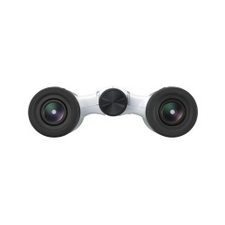 Nikon Prismáticos Aculon T02 8×21 Blanco | Compactos tipo techo diseño minimalista