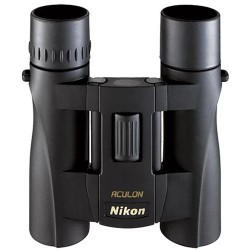 Nikon Prismáticos Aculon A30 8×25 Negro | Compactos y ligeros con excelente portabilidad