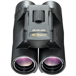 Nikon Prismáticos Aculon A30 8×25 Negro | Compactos y ligeros con excelente portabilidad