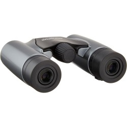 Olympus Prismáticos RC II 10x21 Plata + Funda | Prismáticos compactos y ligeros con funda protectora