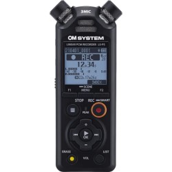 OM System LS-P5 Kit | Grabadora de audio con accesorios para reducción de viento