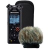 OM System LS-P5 Kit | Grabadora de audio con accesorios para reducción de viento