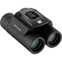 OM System 10x25 WP II | Prismáticos impermeables compactos en negro con funda