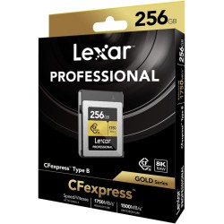 Compra Lexar CFexpress Pro Type B Gold 256G | Tarjeta de Memoria Rápida para Video 4K y Fotografía Profesional