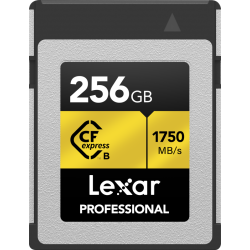Compra Lexar CFexpress Pro Type B Gold 256G | Tarjeta de Memoria Rápida para Video 4K y Fotografía Profesional