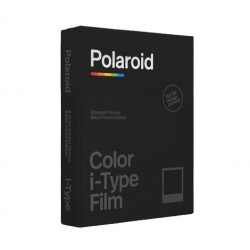 Polaroid Película i-Type Edición Marco Negro | Película instantánea en color con marco negro para cámaras i-Type