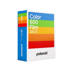 Polaroid Película 600 Color Pack 16V | Doble pack de película instantánea en color para cámaras Polaroid 600
