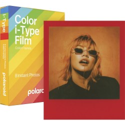 Polaroid Pack Película Color para Cámaras i-Type Color Frames (8 Fotos) | Recarga de película instantánea