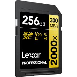 Compra Lexar SDXC 256GB 2000X PRO UHS-II CL | Tarjeta de Memoria Rápida para Video 4K