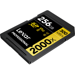 Compra Lexar SDXC 256GB 2000X PRO UHS-II CL | Tarjeta de Memoria Rápida para Video 4K