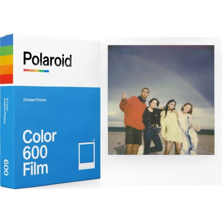 Polaroid Película 600 Color Clásica 40V | Pack de 40 fotos instantáneas con marco blanco