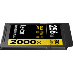 Compra Lexar SDXC 256GB 2000X PRO UHS-II CL | Tarjeta de Memoria Rápida para Video 4K