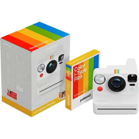 Polaroid Everything Box Now+ Generation 3 Cámara Instantánea Blanca 8 Fotos | cámara instantánea | pack cámara instantánea