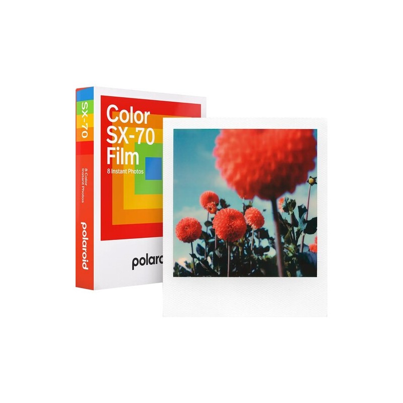 Polaroid Película i-Type Edición Marco Negro | Película instantánea en color con marco negro para cámaras i-Type