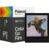 Polaroid Película Go Negra Pack Doble | 16 fotos instantáneas con marco negro para un toque artístico