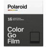 Polaroid Película Go Negra Pack Doble | 16 fotos instantáneas con marco negro para un toque artístico